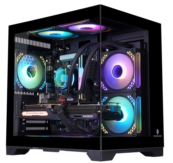 Customized Gaming -AMD Ryzen5 7600X 32G DDR5 Ram NVIDIA RTX 5060 - 1TB M.2 NVMe SSD- Win11 Pro Unitechx Computer Alberta